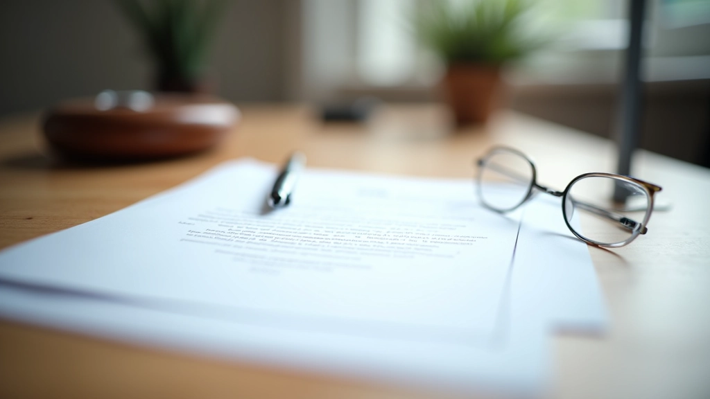 Yasal belgeler ve gizlilik koruma standartlarını gösteren masa üzerinde KVKK dokümanları